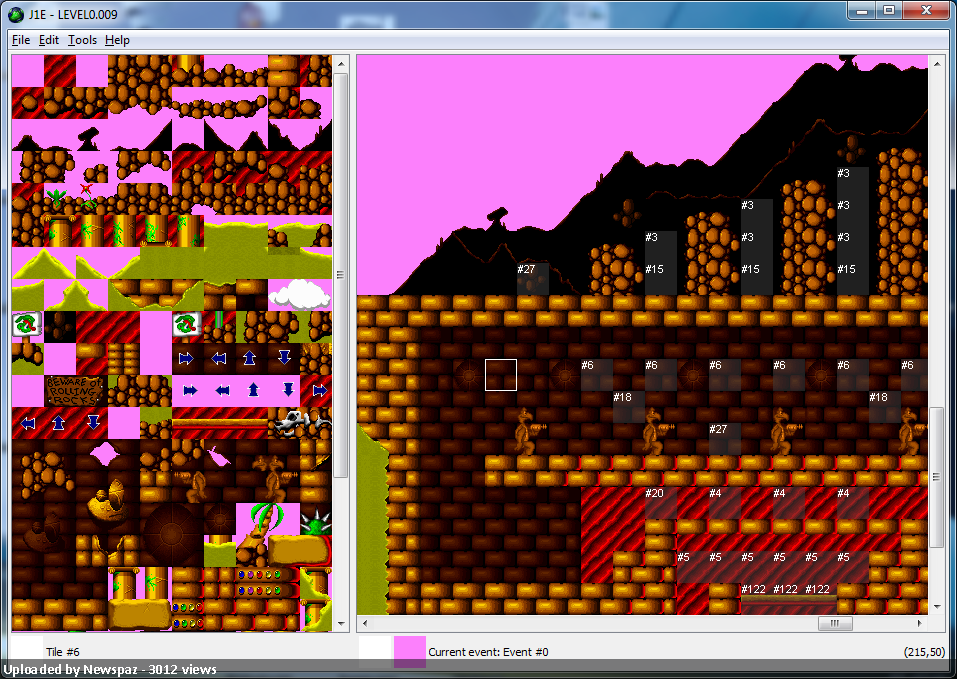 J1E - Jazz Jackrabbit1 level editor - version 1.2